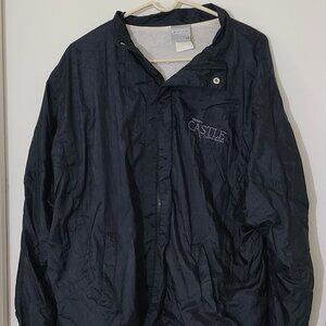 Trump Castle Hotel & Casino Black Light Jacket Vintage Rare 2Xl